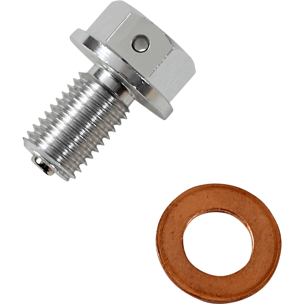 Magnetic Drain Plug By Moose Racing T14-4083S Magnetic Oil Drain Plug 0920-0192 Parts Unlimited