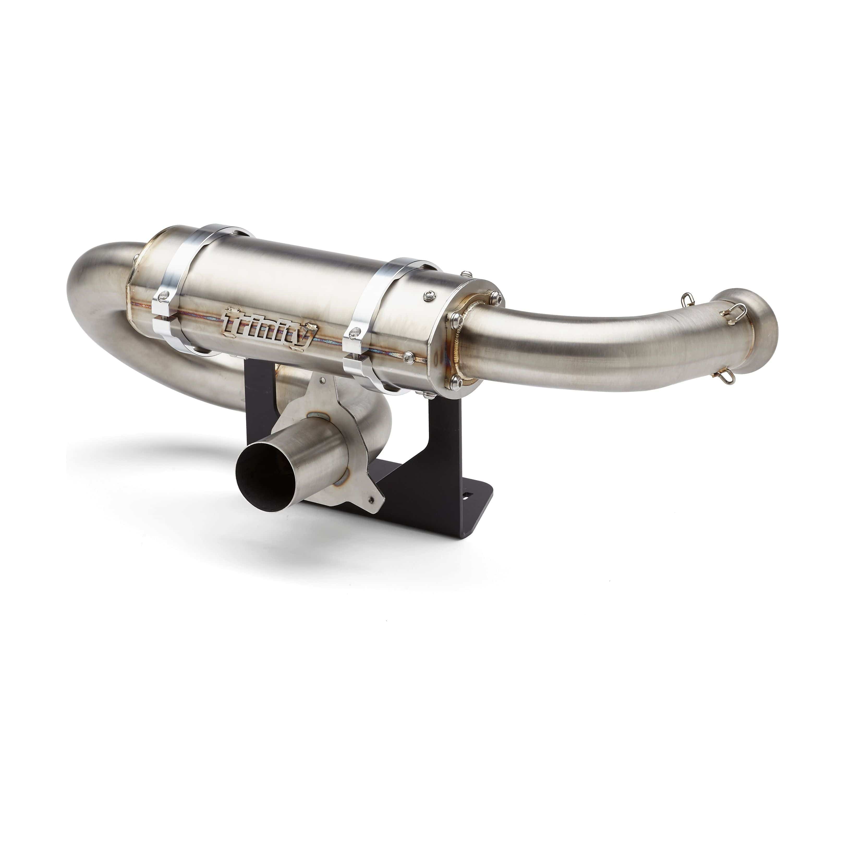 Maverick X3 Center Exit Slip On Exhaust By Trinity Racing TR-4184S Sport Muffler TR-4184S Trinity Racing No Tip