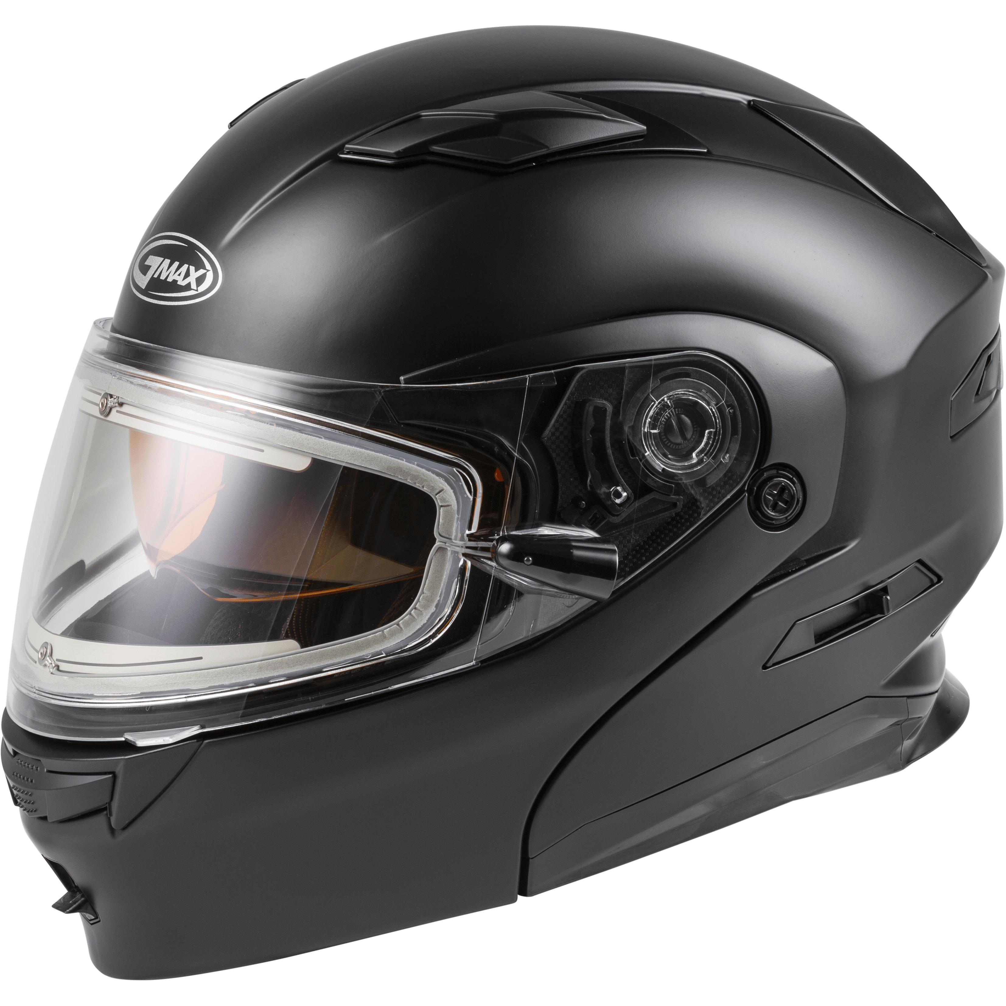 electric snowboard helmet GMAX MD-01S Modular Snow Helmet W/Electric Shield Solids Matte Black / 2X-Large
