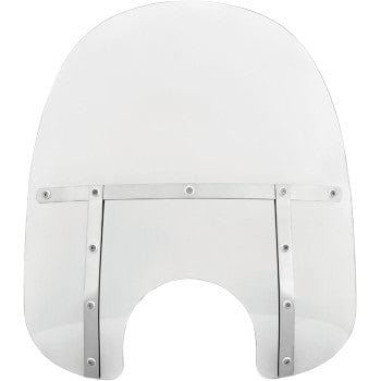 Parts Unlimited Drop Ship Windshield 19 Inch / Clear Memphis Fats Windshield for Indian by Memphis Shades MEM3310