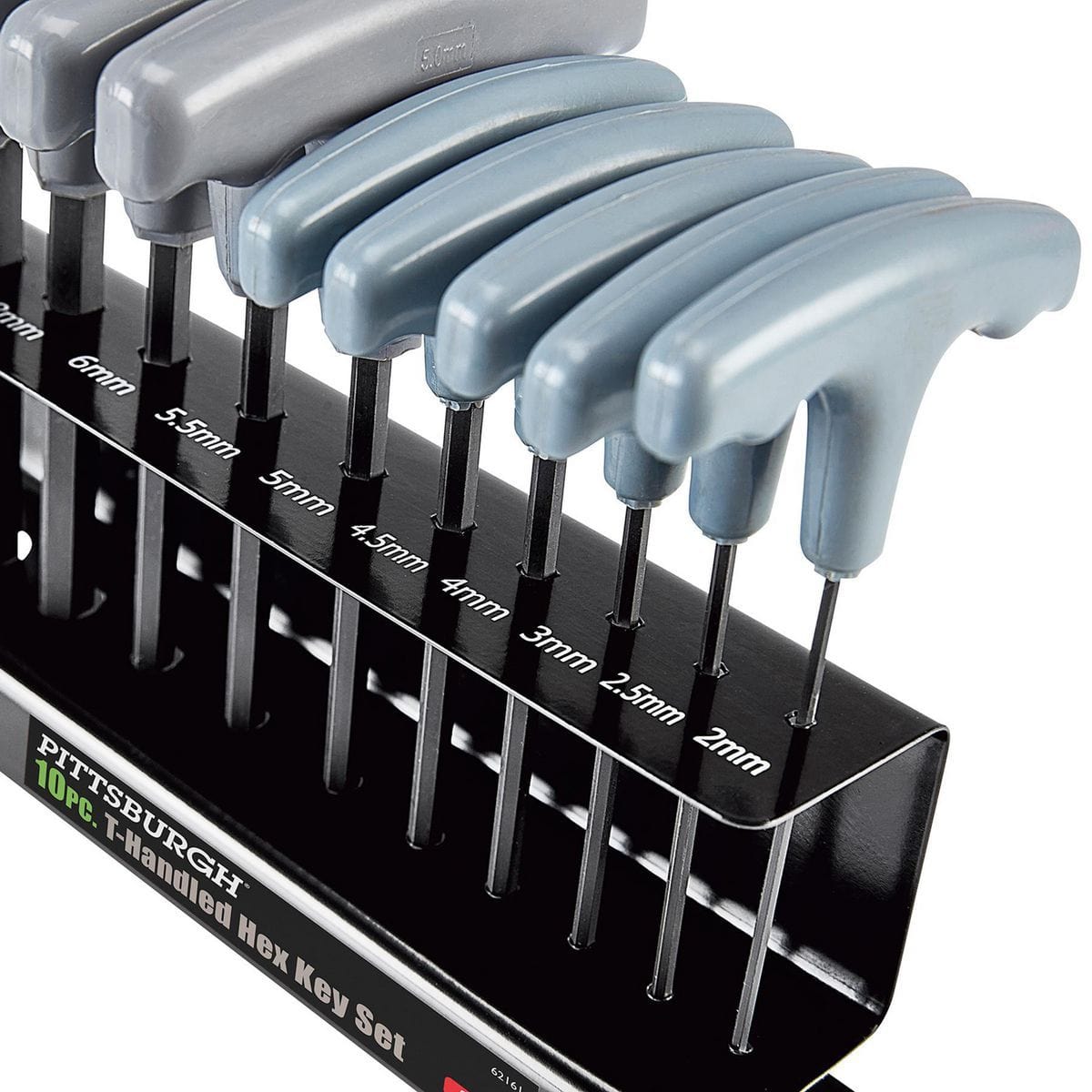 Metric T Handle Hex Key Set, 10 Piece by Witchdoctors W80275-WD Hand Tool