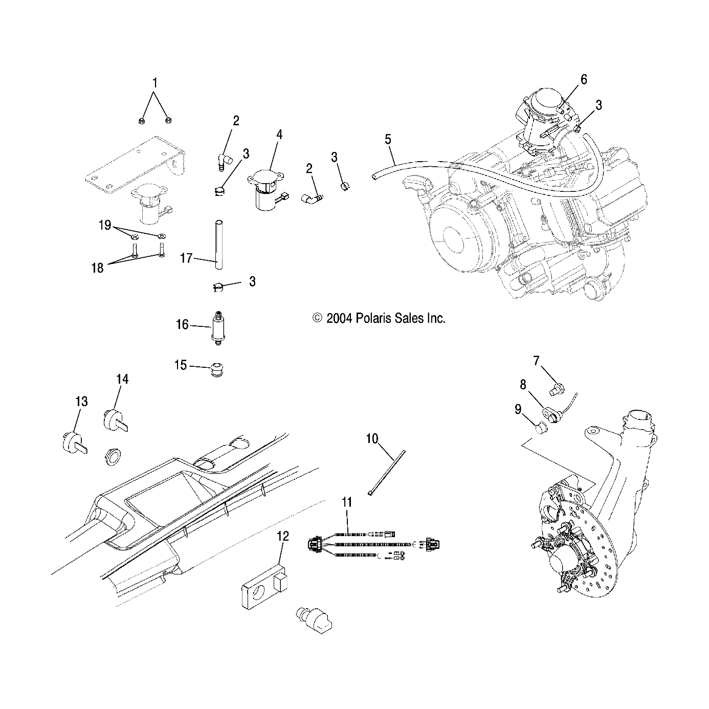 Module-Speed Key by Polaris 4011297 OEM Hardware P4011297 Off Road Express