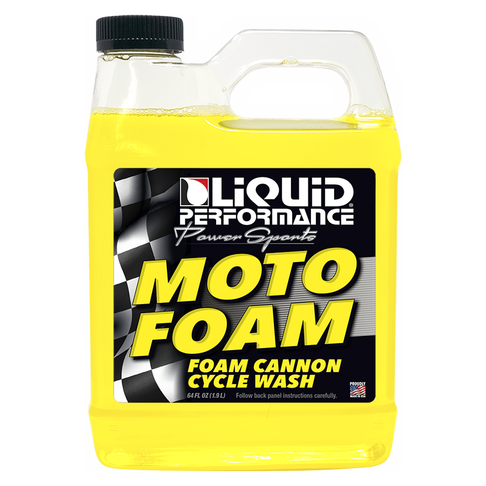 Moto Foam Cannon Cycle Wash 64Oz 4/Case by Liquid Performance 0118 Washing