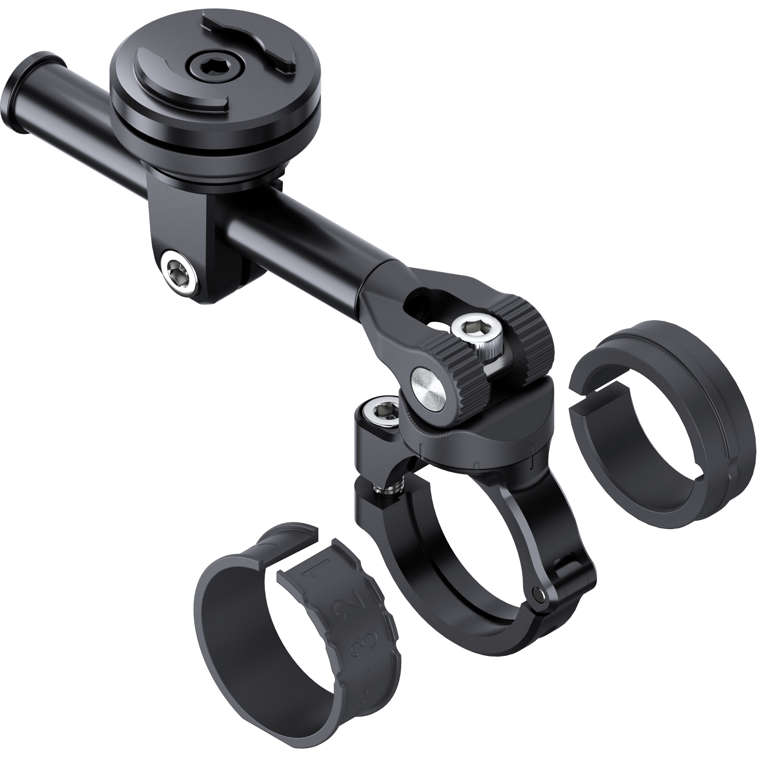 Moto Mount 3D Black by SP Connect 52871 Phone Mount