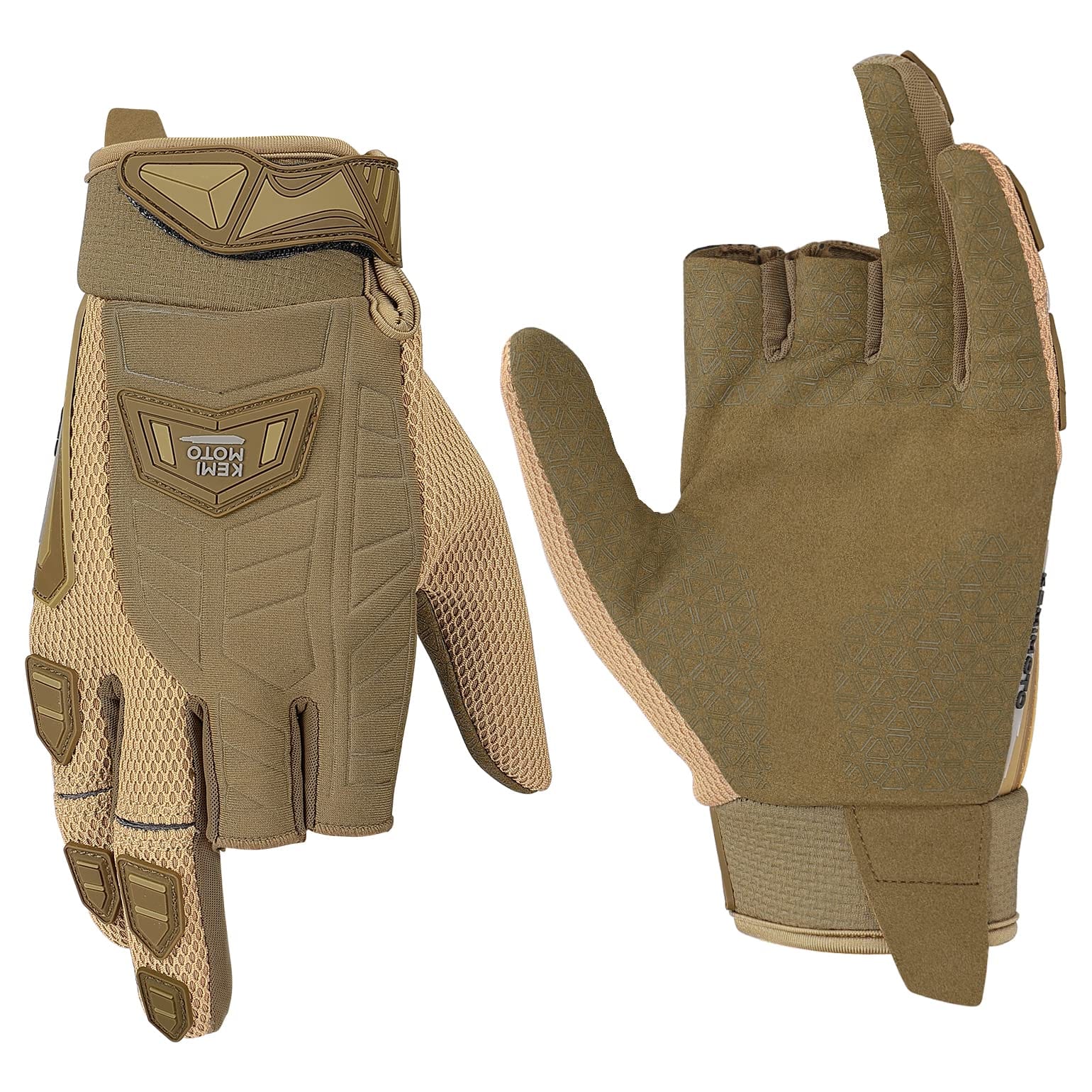 kemimoto handschuhe Motorcycle 2 Fingerless Design Paintball & Airsoft Gloves