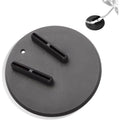 Motorcycle Kickstand 6 inch Round Pad by Witchdoctors