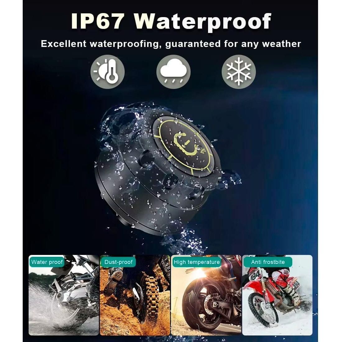 Motorcycle TPMS Tire Pressure Monitoring System Bluetooth by Witchdoctors 2TPMS-WD TPM Sensor
