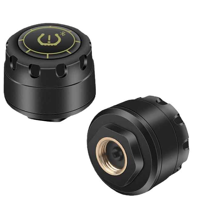 Motorcycle TPMS Tire Pressure Monitoring System Bluetooth by Witchdoctors 2TPMS-WD TPM Sensor