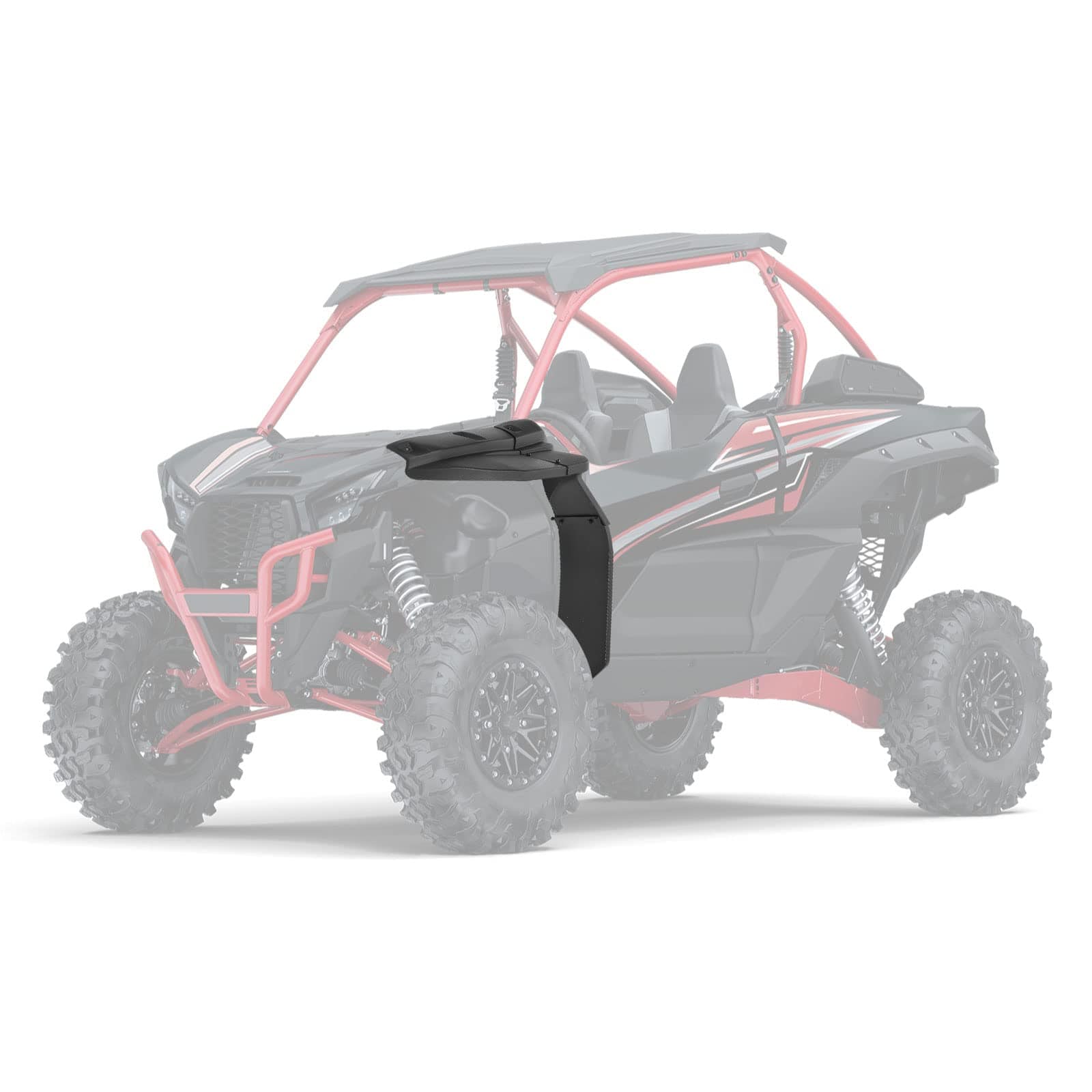 Mud Fender Flares for Kawasaki Teryx KRX 1000 by Kemimoto B0103-03401BK Fender Flare B0103-03401BK Kemimoto