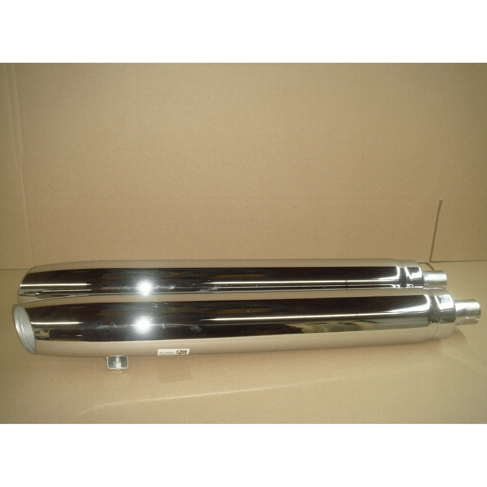 Muffler Stg 0 Crsr Chrome (SET) (TAKE OFF) by Polaris 1262460-156-SET Exhaust Slip On Muffler