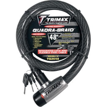 Multi-Use Cable Lock 48" by TRIMAX TQ2548 Cable Lock
