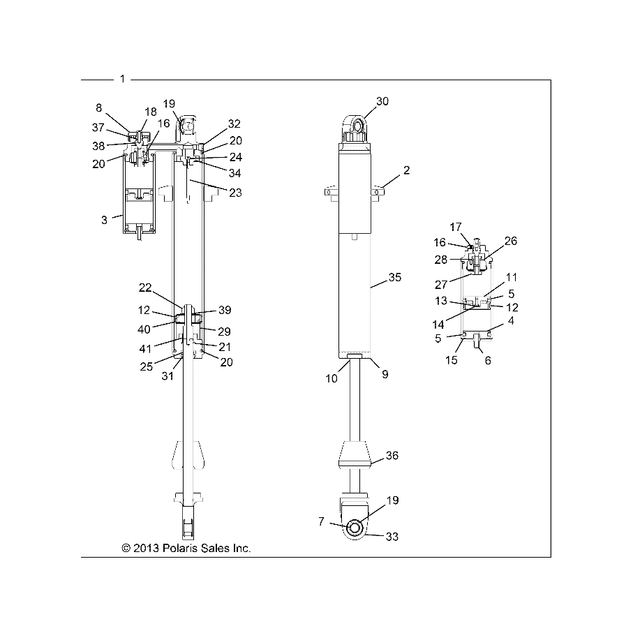 Needle, 2.25 (100114) by Polaris 1800300 OEM Hardware P1800300 Off Road Express