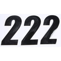 Number 2 Black 4" 3/Pack By D'Cor