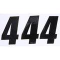 Number 4 Black 6" 3/Pack By D'Cor