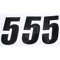 Number 5 Black 6" 3/Pack By D'Cor