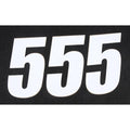 Number 5 White 4" 3/Pack By D'Cor