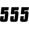 Number Stickers By Factory Effex