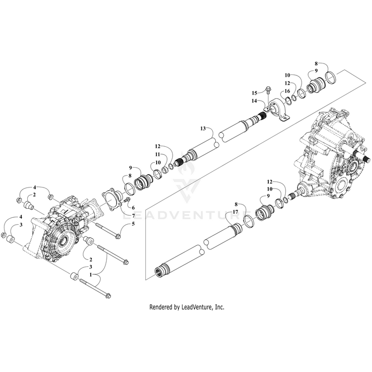 Nut, Hex By Arctic Cat 1423-334 OEM Hardware 1423-334 Core Power Equipment