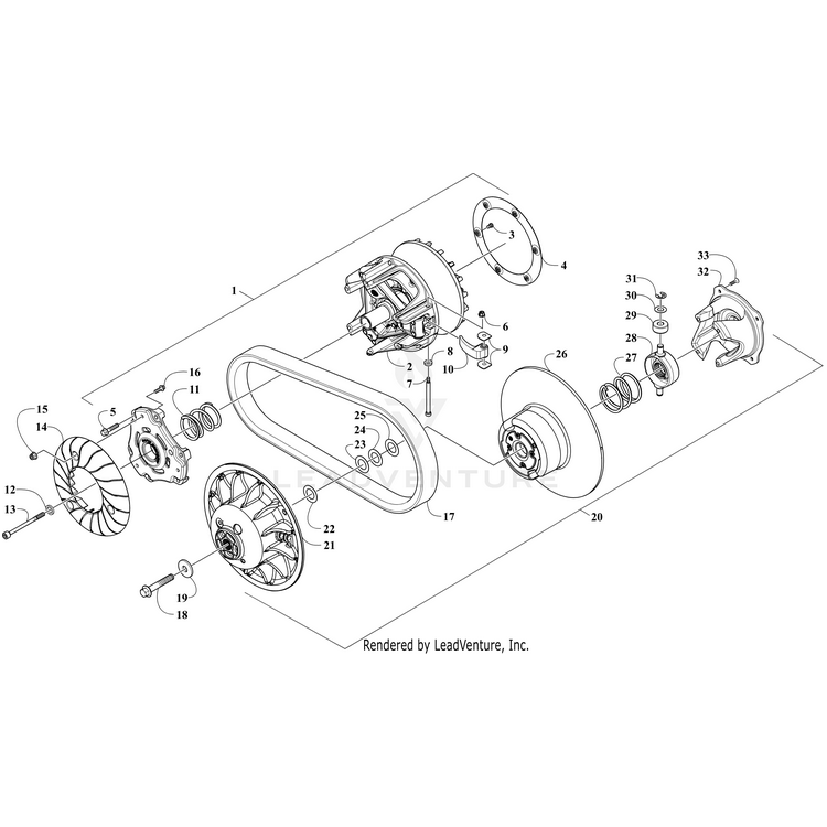 Nut, Lock Hex By Arctic Cat 0823-399 OEM Hardware 0823-399 Core Power Equipment