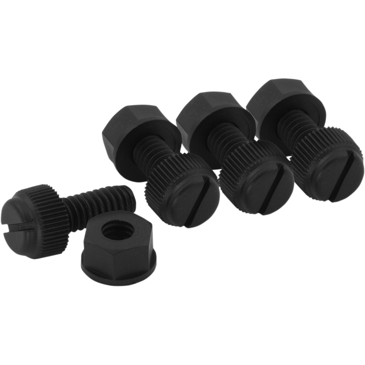 Nylon License Plate Fastener Kit By Bolt LPFNYLON License Plate Fasteners 2030-0798 Parts Unlimited