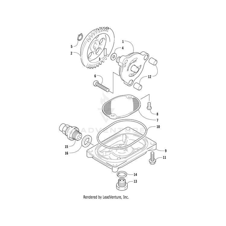 Arctic Cat O-Ring Oil Strainer Cap OEM #0830-159 Witchdoctors