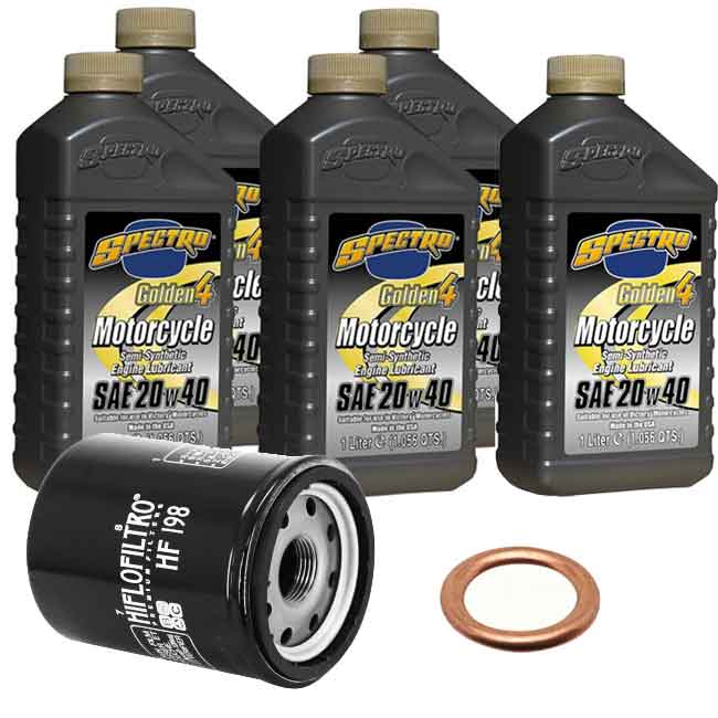 Oil Change Kit Spectro 20W-40 5 QT by Witchdoctors OCK-SPECTRO Oil Change Kit
