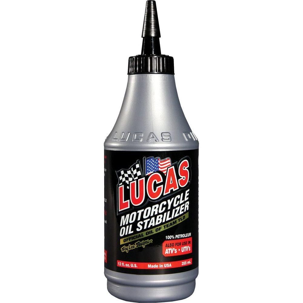 Oil Stabilizer 12Oz by Lucas Oil 10727 Fuel Additive