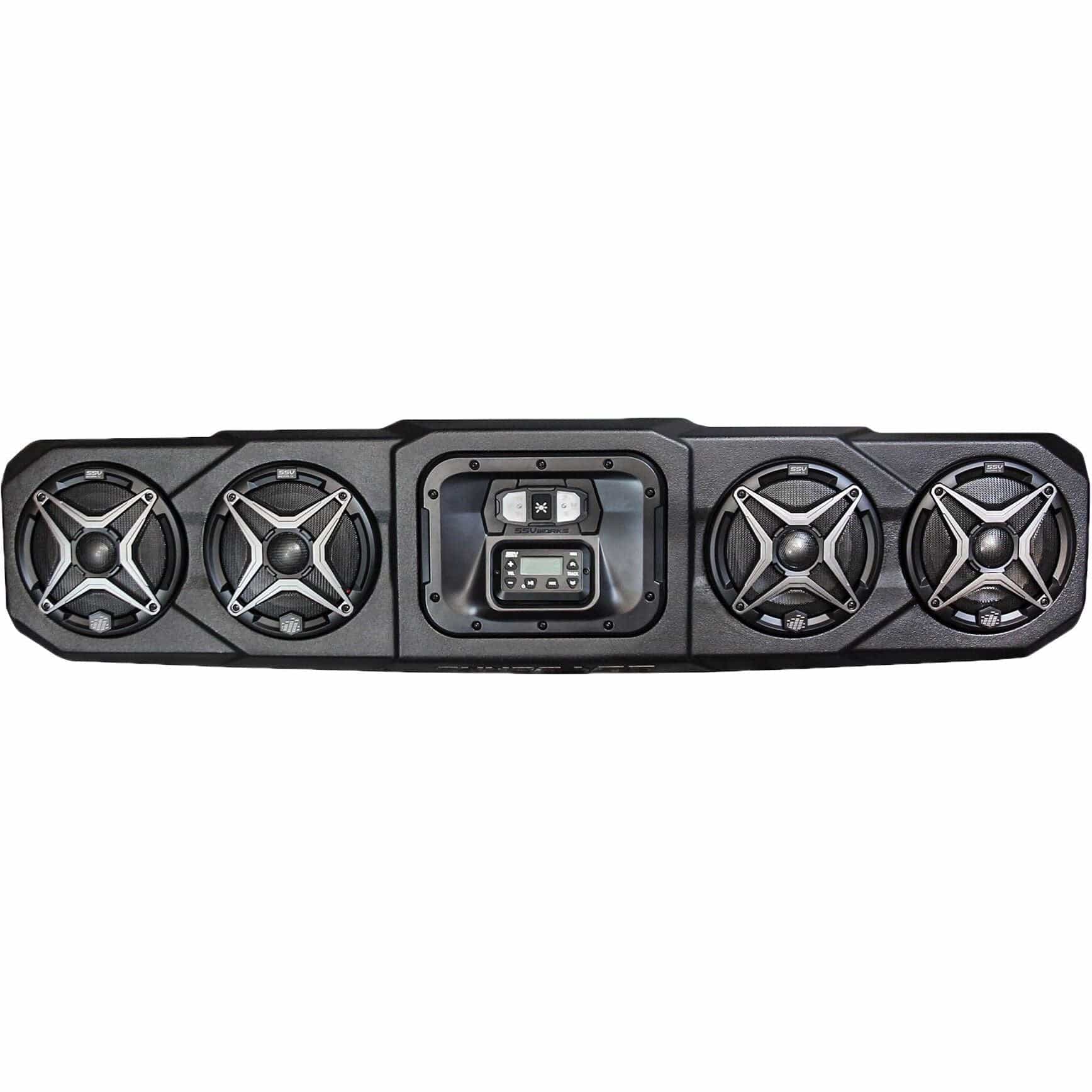 Overhead 4 Speaker Kit Can-Am Defender by SSV Works WP3-DFO4 Roof Audio 63-4911 Western Powersports Drop Ship
