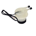 The Brake Reservoir by CF Moto features translucent plastic, a black screw cap, dual hose fittings on top, and an attached black electrical cable—making it the ideal Off Road OEM replacement for your CF-Moto UTV.