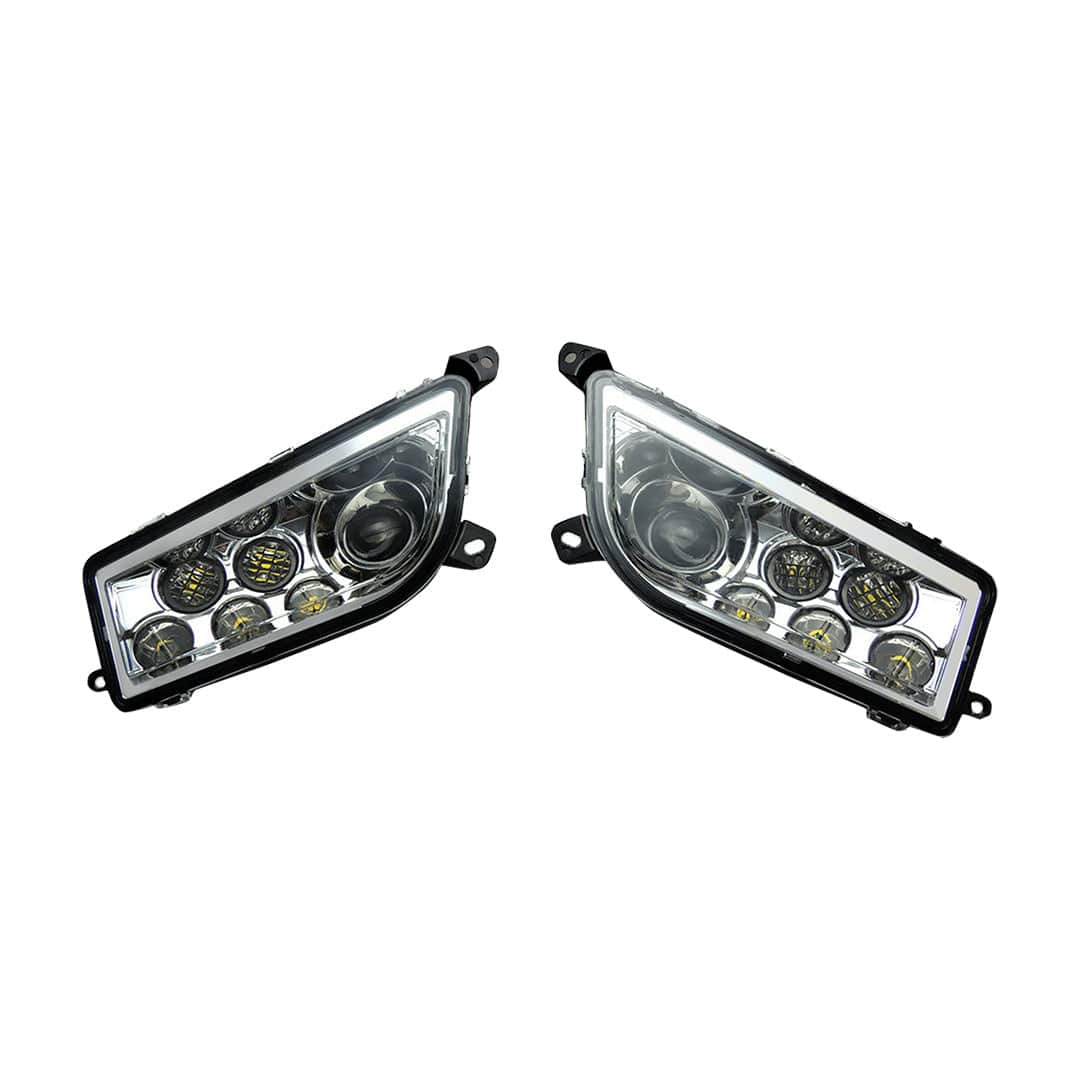 Pair of LED Headlight for RZR XP 1000/ 4 1000/ Turbo/ 900/ S 900 by Kemimoto FTVHL001 Headlight FTVHL001 Kemimoto