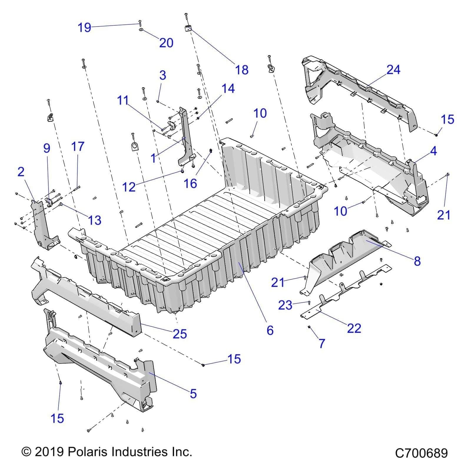 Panel Trim, Right, Orange Rust by Polaris 5454107-750 OEM Hardware P5454107-750 Off Road Express