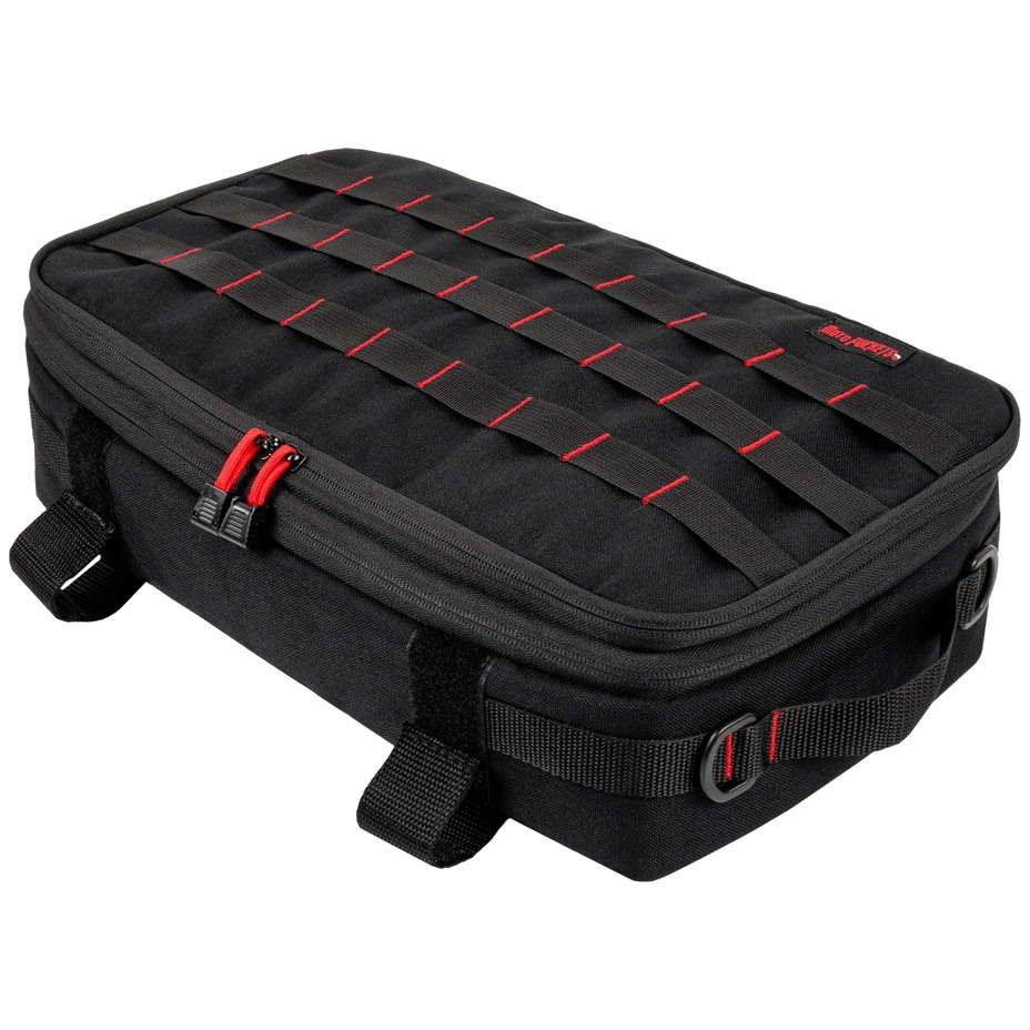 Pannier Bag Black 17.5"X10"X4" by Moto Pockets 10018 Rack Bag