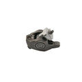 Metal rocker arm with integrated bearing and bolt for Polaris vehicles, gray finish.