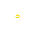 Yellow rubber D-type wiper seal ring designed for Polaris vehicles.