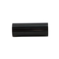 Glossy black cylindrical shock body component with smooth surface and uniform diameter.
