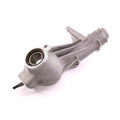 Silver metal hubstrut with bearing and mounting points for Polaris UTV suspension system.