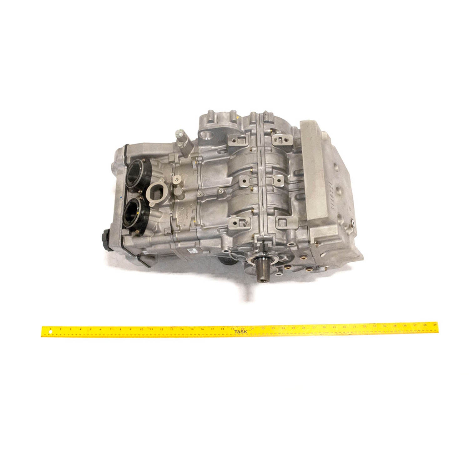 Metal long block engine kit for Polaris 925 Turbo UTV with visible mounting points and mechanical components.