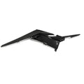 Black angular rear right fender panel with mounting brackets for Polaris RZR XP 1000 ATV.