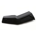 Gloss black angular rear fender flare with smooth finish for Polaris UTVs.