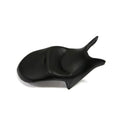 Black contoured motorcycle touring seat with raised passenger backrest by Polaris.