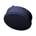 Black round speedometer housing for Victory motorcycles with smooth matte finish.