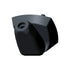 Antenna Mount 90 Degree by Polaris—a black, curved piece with a sloped front and a small cylindrical hole near the top, displayed against a white background.