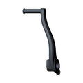 Black metal shift pedal lever with a cylindrical rubber tip and curved arm design.