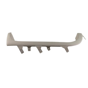 Beige plastic front right grill panel for 2011 Victory Vision motorcycle with mounting tabs.