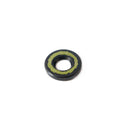 Black and yellow circular water pump Type S seal with inner rubber gasket.