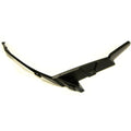 Glossy black rear left fender flare with angular design and mounting holes for Polaris RZR XP models.