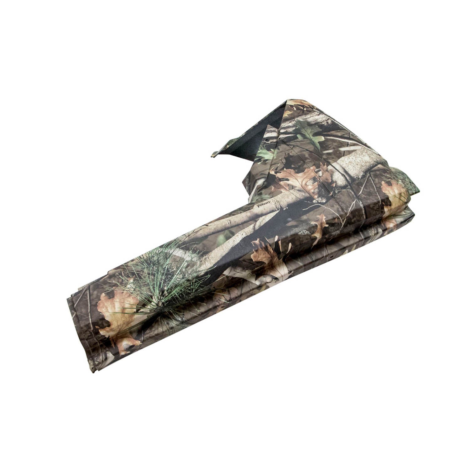Camouflage-patterned plastic front fender left side for Polaris Ranger UTV.