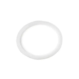 A smooth, white circular Parking Brake Ring by Polaris, centered on a plain white background—perfect for those looking for quality OEM Polaris parts.