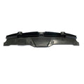 Gloss black upper panel dash with smooth finish and mounting brackets for Polaris UTV.