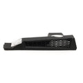 Gloss black plastic right-side air intake bezel with hexagonal mesh vent for Polaris UTV.